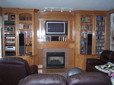 Interior finished woodwork